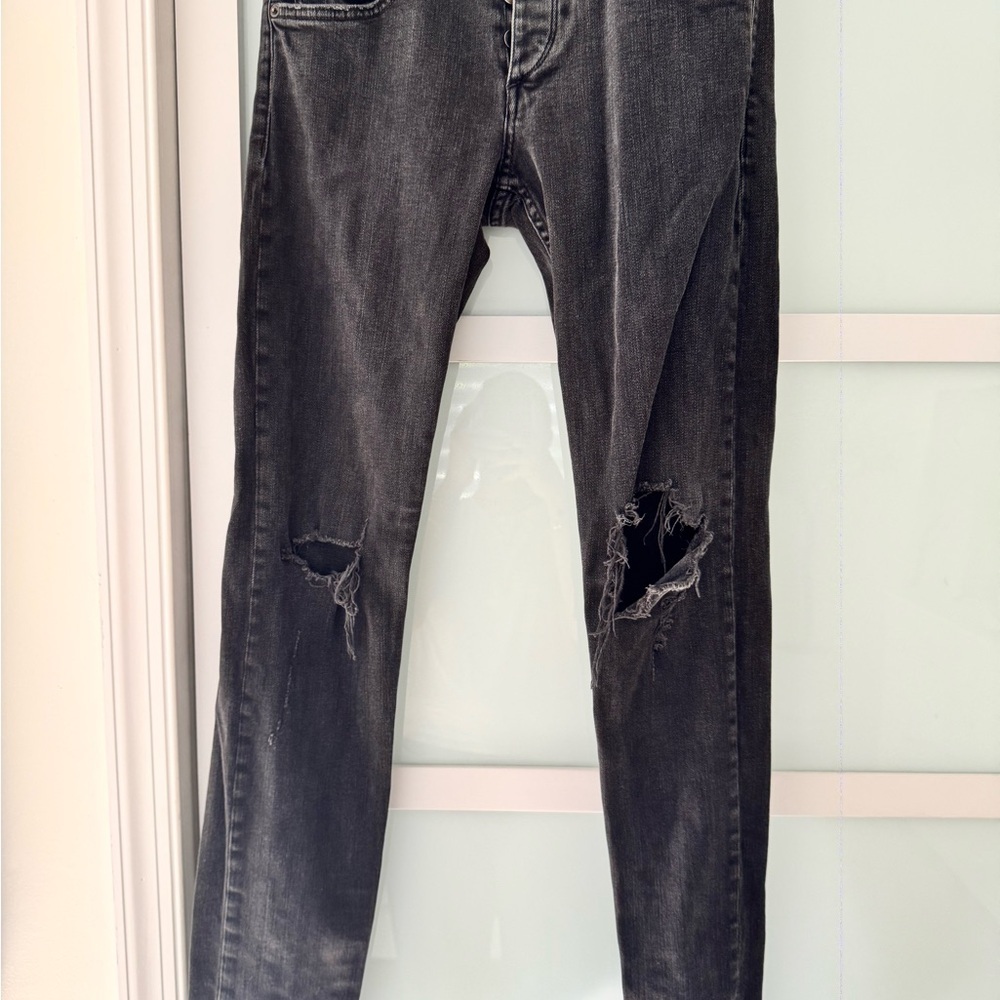 MENS RAG & BONE STANDARD ISSUE SKINNY LEG FIT 1 DENIM-SIZE 31 WAIST/ 33INSEAM - Picture 3 of 5